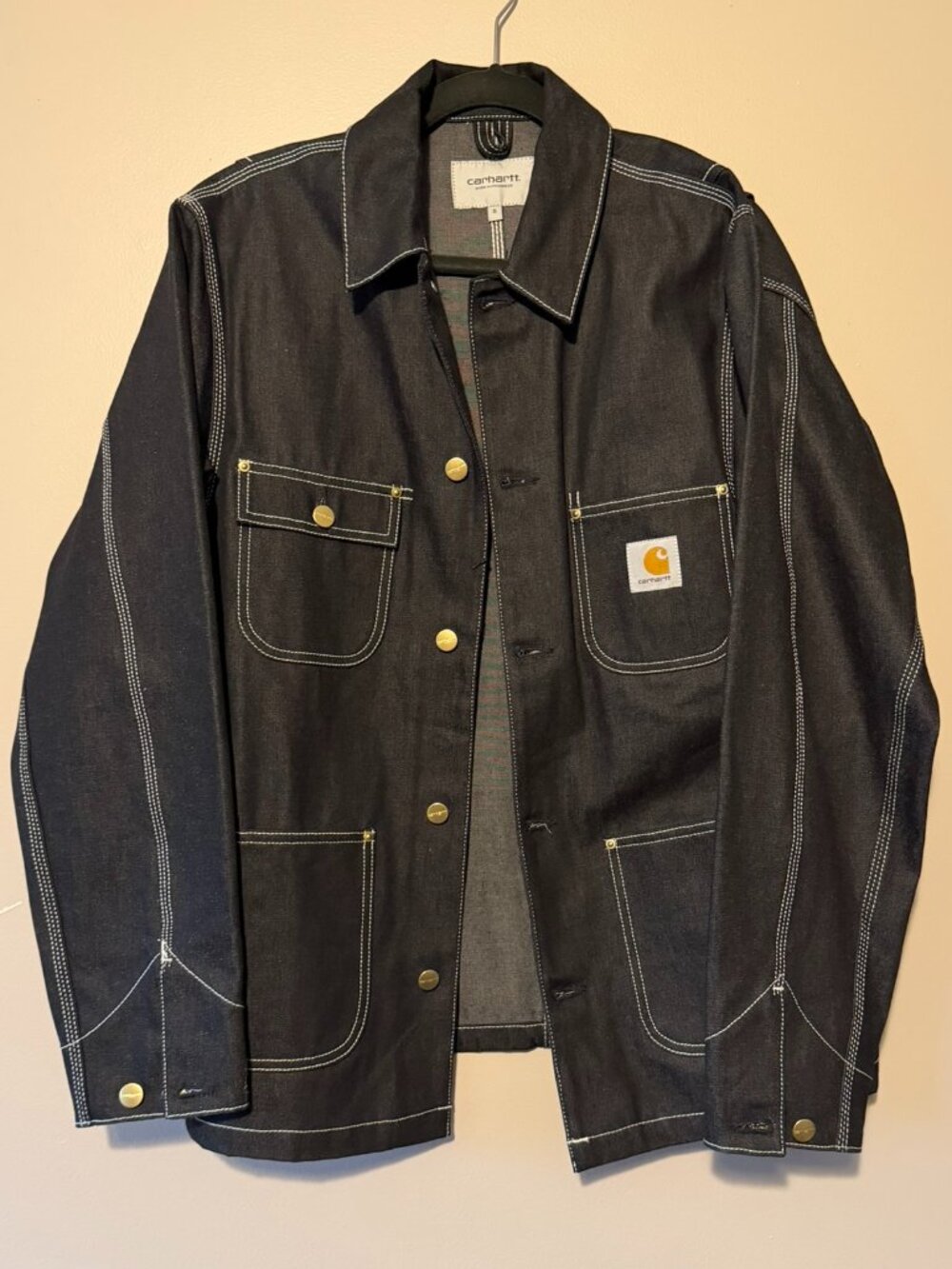 Carhartt W.I.P. OG Chore Coat Denim Black Rigid - S